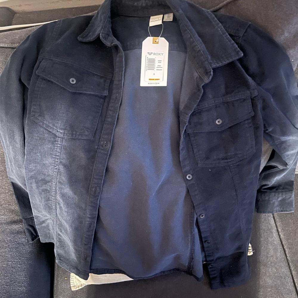 Roxy Blue Classic Jean Jacket